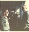 Lts Bill Graves & Paul Jeremiassen on deck, USNS Pope. Photo by Jim Thompson